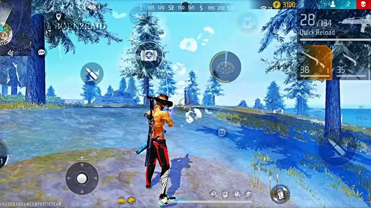 Free Fire 2019 classic lobby screenshot